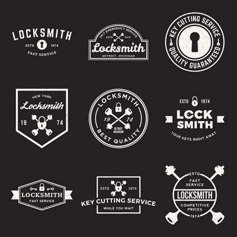 100,000 Locksmith logo Vector Images | Depositphotos