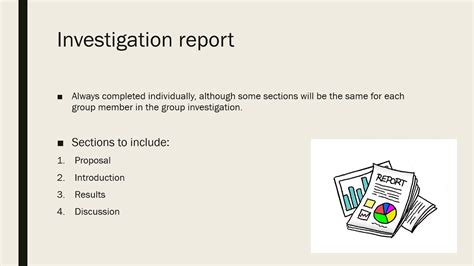Investigation report structure - YouTube