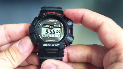 Casio G-Shock Mudman Solar Watch G9010-1 - YouTube