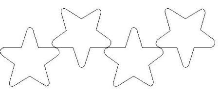 Rounded Star Template - ClipArt Best