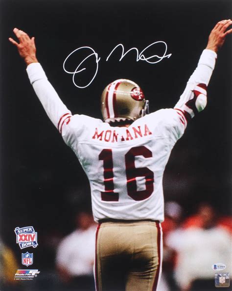 Joe Montana Signed 49ers 16x20 Photo (Beckett COA) | Pristine Auction