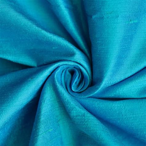 Blue Silk Fabric