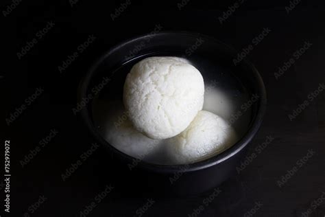 Spongy Rasgulla is one of the popular Indian sweet recipes that is made by curdling milk Stock ...