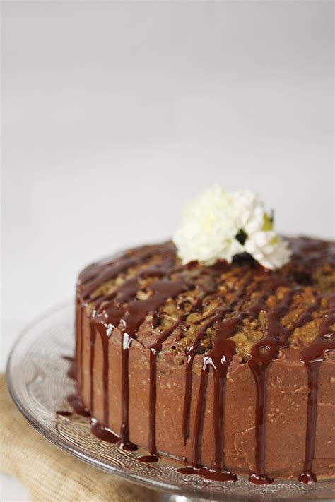 Vegan banana chestnut cake on Behance