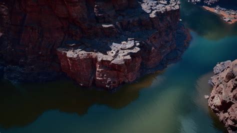 aerial View of Colorado River 34802437 Stock Video at Vecteezy