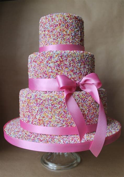 Sweet Love | Cake, Sprinkle wedding cakes, Cake designs