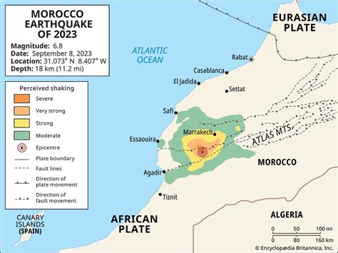 Morocco earthquake of 2023 | Description, Geology, Deaths, & Facts | Britannica