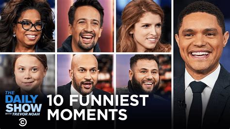 Top 10 Funniest Interview Moments of 2019 | The Daily Show - YouTube