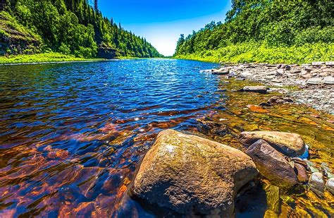 Why Does the Width of a River Increase As it Flows Downstream? - WorldAtlas