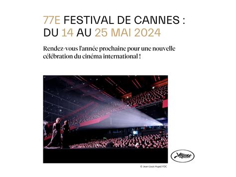 Cannes Film Festival reveals 2024 dates