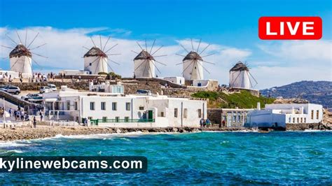 🔴 Live Webcam from Mykonos - Webcam from Greece - YouTube