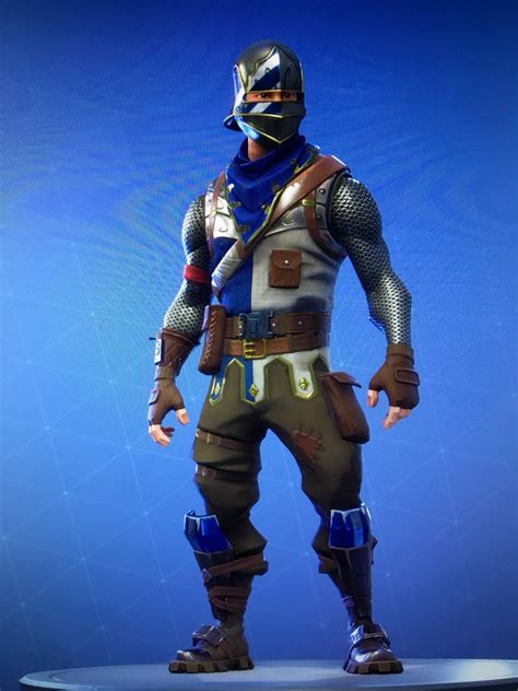 Blue fortnite skins