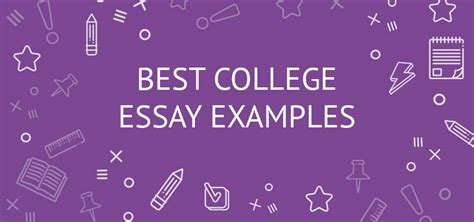 college essay examples pdf
