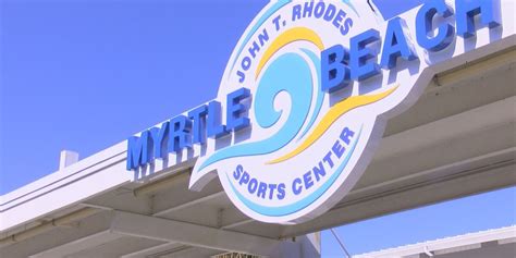 Myrtle Beach Sports Center now officially renamed for former mayor John Rhodes