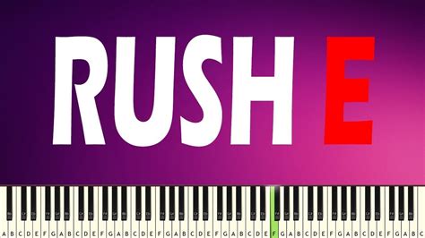 Rush E but it's actually playable! - YouTube