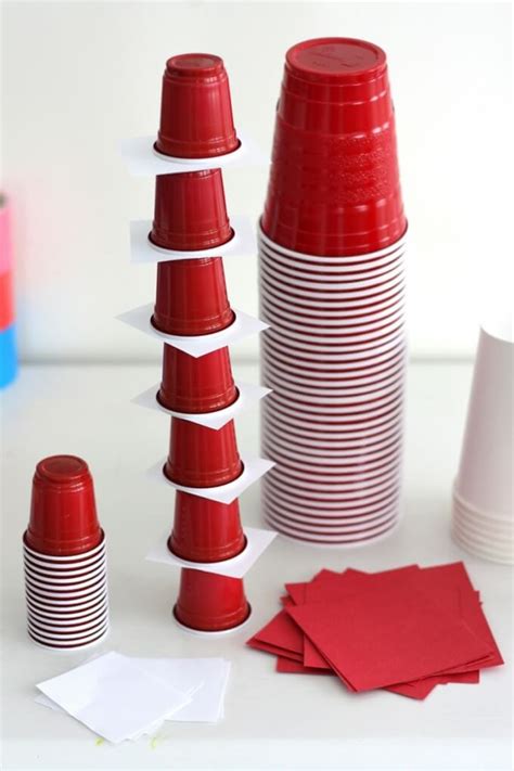 Dr Seuss STEM Challenge Stacking Cups Tower Cats Hat