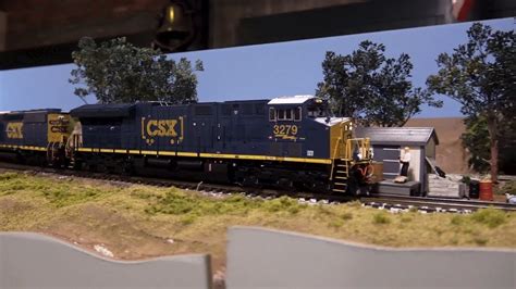 HO Scale CSX, Tri-Rail, FEC Model Trains! - YouTube