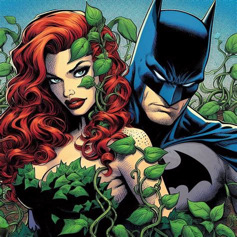 Batman and Poison Ivy by aibatman on DeviantArt