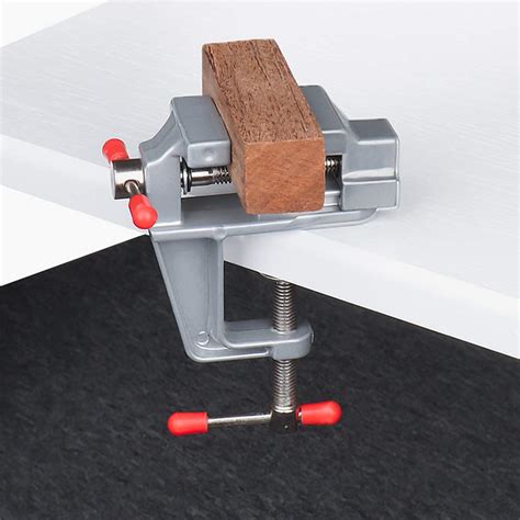 Buy RMENOOR 0-3.5mm Mini Table Vise Universal Bench Vise Portable Work Bench Vise Bench Clamp ...