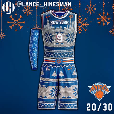 NBA Christmas Sweater Jersey Concepts on Behance