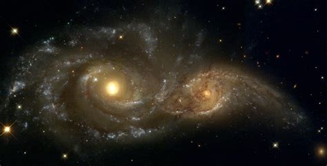 Colliding Spiral Galaxies Free Stock Photo - Public Domain Pictures