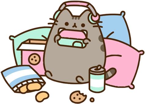 Popular and Trending pusheen Stickers on PicsArt Halloween Wallpaper Iphone Backgrounds ...