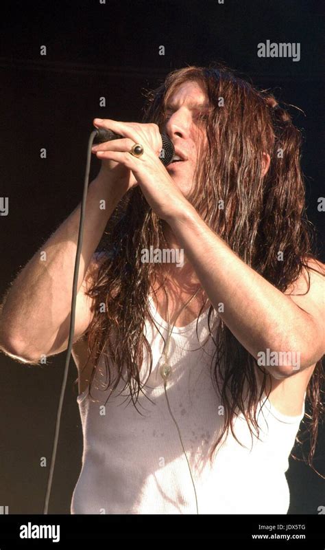 Maynard James Keenan of A Perfect Circle performs during Lollapalooza at the Shoreline ...