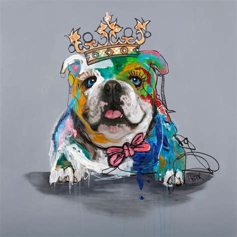 Hector Bulldog 2, 70x70 cm | Bonami