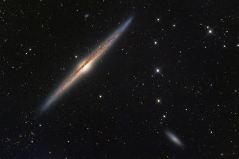 NGC 4565: Galaxy on Edge