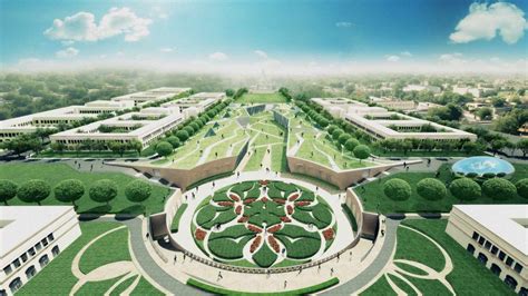 3D Rendering - BITS PILANI campus modernization plan | Campus, Campus ...