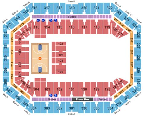 UConn Tickets | Seating Chart | JMA Wireless Dome | Basketball