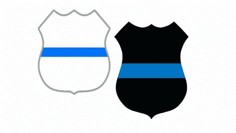 Police Badge Outline | Free download on ClipArtMag