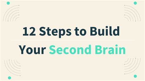 12 Steps to Build a Second Brain