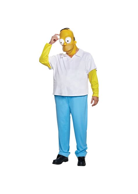 Homer Simpson Mens Costume - Cosplay Costumes