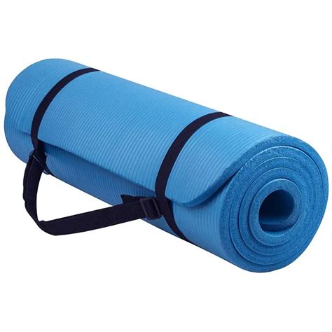 1Pc Yoga Mat Extra Thick 1cm Pilates Fitness Cushion Non Slip Exercise ...