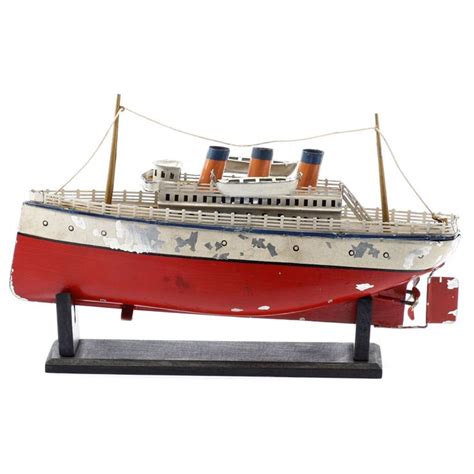 Vintage Steam Cruise Ship Model | Model ships, Cruise ship models ...