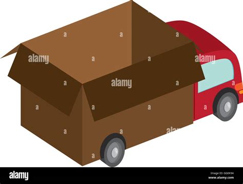 box truck icon Stock Vector Image & Art - Alamy