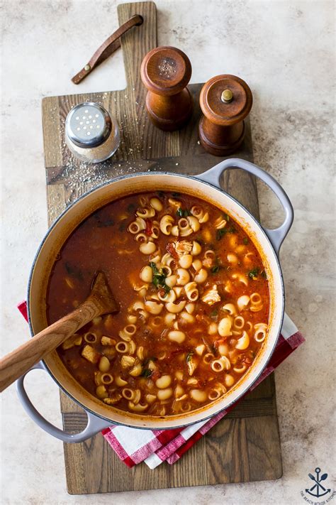 Chicken Parmesan Soup - The Beach House Kitchen