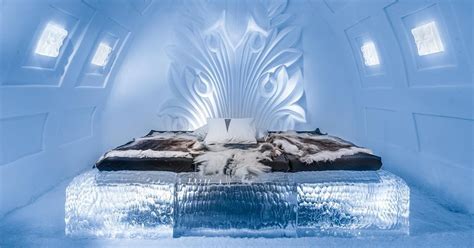 Sweden's Ice Hotel Reveals New Incredible Art Suites Carved from Ice