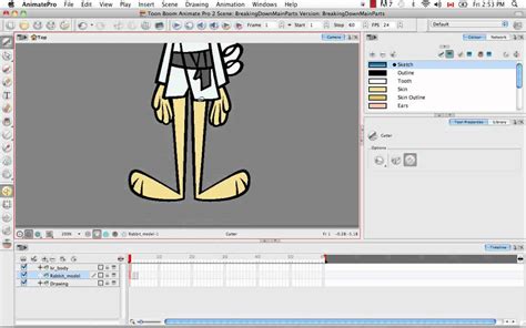 Toon Boom Animate Pro 2 Video Tutorials - 38 Breaking Down Main Parts - YouTube