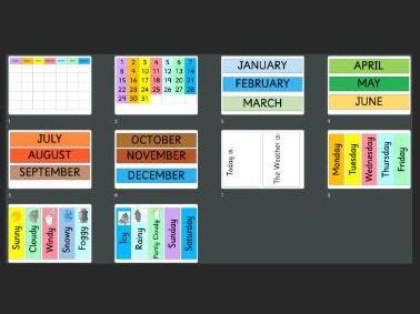 Interactive Calendar | Teaching Resources