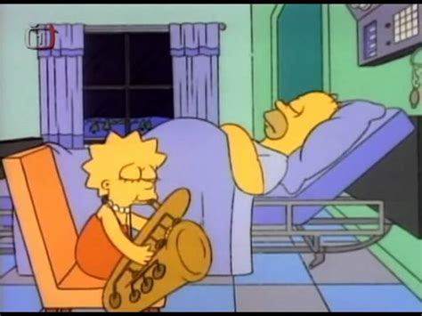 Lisa Simpson Saxophone