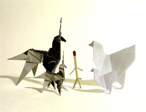 BLADE RUNNER Origami Prop Set chicken, Matchstick, Unicorn - Etsy