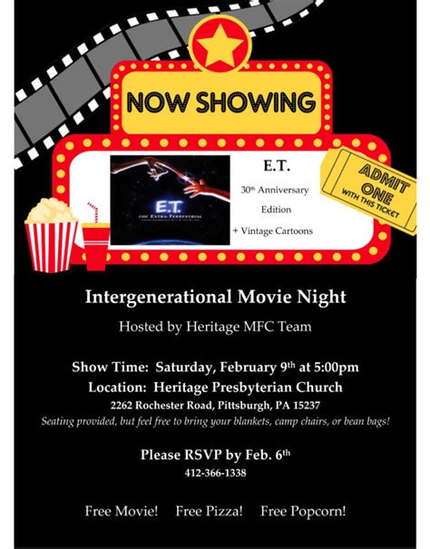 Movie Night at Heritage Church – Heritage Church