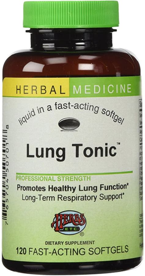 Herbs Etc. Lung Tonic 120 Softgels