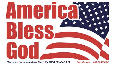 FREE SHIPPING upgrade on "America Bless God" signs - Grassfire