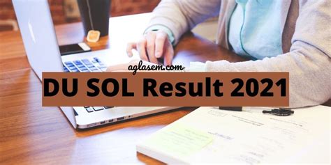 DU SOL Result 2021 - Check Merit List Here