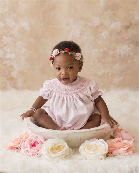 One Year Old Baby Photos | Baby Rose - Andrea Sollenberger Photography