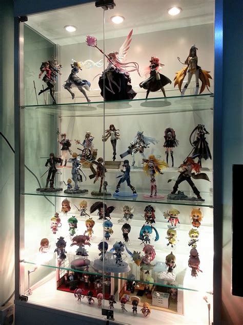 evenly raised | Otaku room, Anime decor, Figurine display