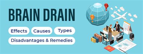 Brain Drain: Effects, Causes, Types, Disadvantages & Remedie - Study24x7